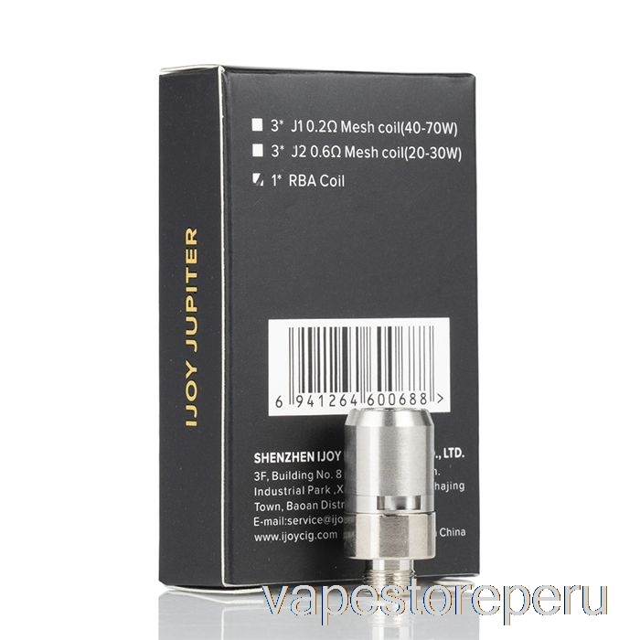 Bobinas De Repuesto Vape Recargable Ijoy Jupiter Rba